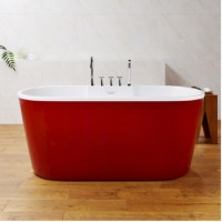 Color Custom Tub Hand Enameled Cast Iron Bathtub Bathtub Manufacturer