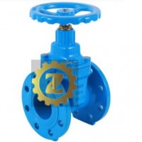 Cast Iron DIN Flanged Ends Stainless Steel Seat Gate Valve