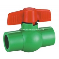 PPR Compact Ball Valve Cold and Hot Water Supply Pressure Pipe Fittings DIN 8078/8077 (R31)