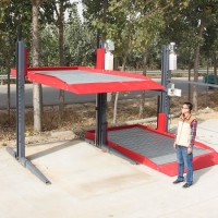 Auto Electrical Systems Hydraulic Car Parking Lift with Double Platform