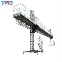 Building Construction Passenger and Materials Mast Climber Working Platform