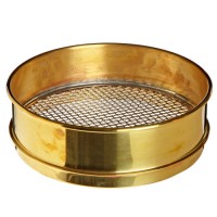 Perforated/Woven Test Sieves for Construction Industries and Research Lab - 10  20  30  40  50 Micro