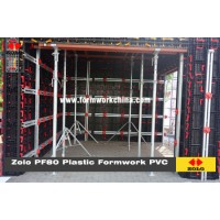 Zolo PF80 Modular Plastic Formwork for Wall Column Plinth Concrete