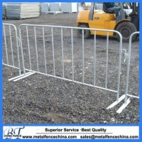 Concerts and Sports Events Fixed Leg Metal Crowd Control Barrier