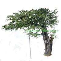 Large Artificial Decorative Tree Factory Wholesale Ficus Artificial Trees for Outdoor Home Decoratio