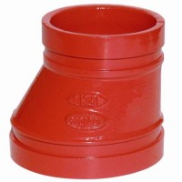 UL Listed Grooved Eccentric Reducer for Fire Protection System / Dci Eccentric Reducer