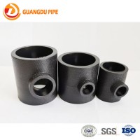 Factory Price Plastic Fittings Reducing Tee Reducing Coupling 45/90 Degree Bend/Elbow HDPE/PE Pipe F