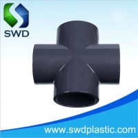 Pipe Fittings Plastic PVC Pipe Fitting Equal Cross to Change Direction