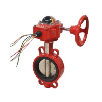 New Arrival Metal Valve Fire Fighting Signal Butterfly Valve From Factory