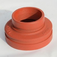 Grooved Concentric Reducer for Fire Protection System / Concentric Reducer to Connect Pipes in Diffe