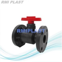 Plastic PVC PVDF PP Flange True Union Ball Valve/Wcb/Stainless Steel Pneumatic Electric Weir Di