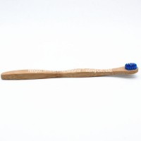 Environmental Protection Round Head Thick Curved Hard Bristle Tongue Toothbrush