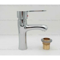 Sanitary Ware Low Cost Economic Basin Faucet Water Mixer Cold and Hot Water for Middle East Asia Esp
