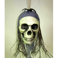 Halloween Horror Simulation Skulls Pendant DIY Artificial Foam Ornaments for Haunted House Halloween