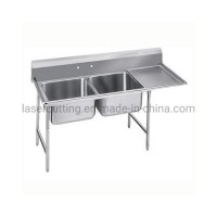 Supply OEM Sheet Metal Fabrication Stainless Steel Restaurant Food Sink