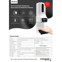 K9 PRO Automatic Hand Sanitiser Dispenser K9 PRO Auto Sanitizer Dispenser Stand Floor Bracket Alcoho
