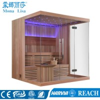 2018 New Design Wooden Barrel Infrared Sauna Room (M-6042)