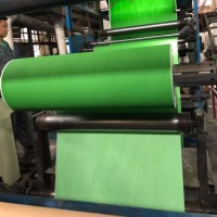 Green Color Coated Fiberglass Mats for Plaster Board Finish