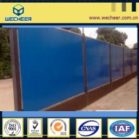 New Design Color Steel Fencing with SGS Certificate Construction Site