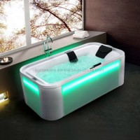 SPA Massage Air Bubble Fucntion LED Latest Jacuzzi Bathtub