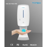 Hot Selling Plastic Automatic Alcohol Contactless Commercial Wall Mounted Hand Sanitizer Gel Dispens