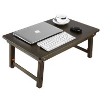Large Size Laptop Tray Desk Foldable Lap Table Bed Tray Bamboo Adjustable Breakfast Serving Tray Dar