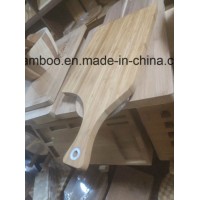 Irregular 19mm Thickness Vertical Bamboo Sushi Pizza Cutting Board
