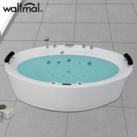Freestanding Quanlitied Plastic Combo Massage Jet and Whirlpool Bath Tub