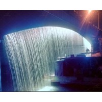 Digital Water Curtain on Bidge for Landscape Lighting