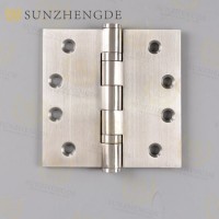 Sah-002 4''x3'' Inch Modern Folding Metal Cabinet Brass Door Hinge  Two Way Stai
