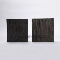 Deep Grey 140*25 Wooden Grain Surface Deep Embossing WPC Outdoor Decking Composite Decking for Outdo
