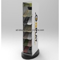 Marble/Quartz/Stone/Ceramic Sample Tile Board Wing Flooring Showroom Spinning Display Rack/Display T