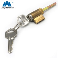 Patio Door Handle Cylinder with 2 PCS Brass Normal Keys