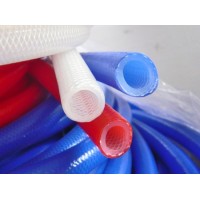 Vacuum Platinum Cured Silicone Wire Reinforced Suction High Temp Rubber Hose