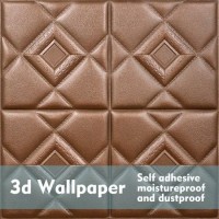 3D Foam Wall Design 3D PE Foam Wallpaper Wallcovering for TV Background