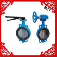 Flange/wafer cast iron/DI/SS/carbon steel soft/matel/hard sealing ANSI/ASME water butterfly valve