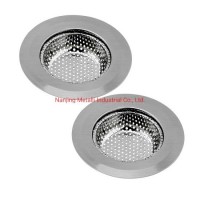Customized Stainless Steel Sink Strainer Metal Tea Basket Strainer with Mesh