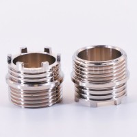 Brass Inserts PPR CPVC Pipe Fittings Nickle Plated Male Thread