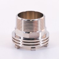 Customized CNC Machined Brass Insert PPR Fittings Nickle Plated