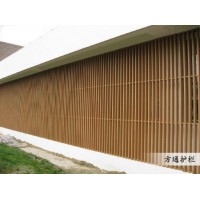 Plastic Hollow Square Tubes Composite Wood Plastic Batten Outdoor WPC Square Tube for Pergola Fence