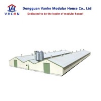 Professional Modular Eco-Friendly Light Weight Construction Material Automated Chicken House