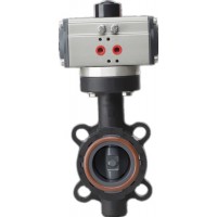 High Quality Plastic Lug Type Pneumatic Actuator Butterfly Valve Level PVC Lugged Wafer Manual Butte