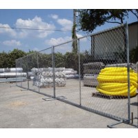 Outdoor 6'x10' Temporary Chain Link Wire Mesh Fencing Panel