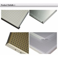 Soundproof Metal Aluminum Ceiling Tiles