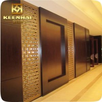 Decorative Perforated Metal Wall Panels for Hotel Restaurant