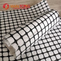 Road Construction Material 30kn Plastic PP Biaxial Geogrid Composite Geotextile Geocloth Geocomposit