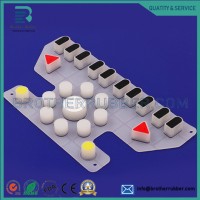 Electronic Soft Silicone Rubber Buttons Round Rubber Button