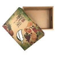 Corrugated Paper Fruit Boxes Packaging Carton