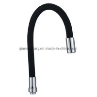 Stainless Steel Silicone Coating Spring Flexible Spout Faucet
