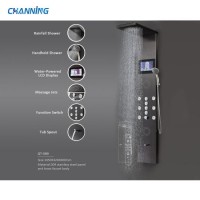Channing Big Size New Shower Panels 2020 Luxury Best Shower Heads with LED TV (QT-089)